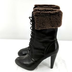 Kenneth Cole Women leather boots  New size 9M